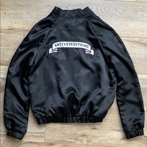Satin Black jacket